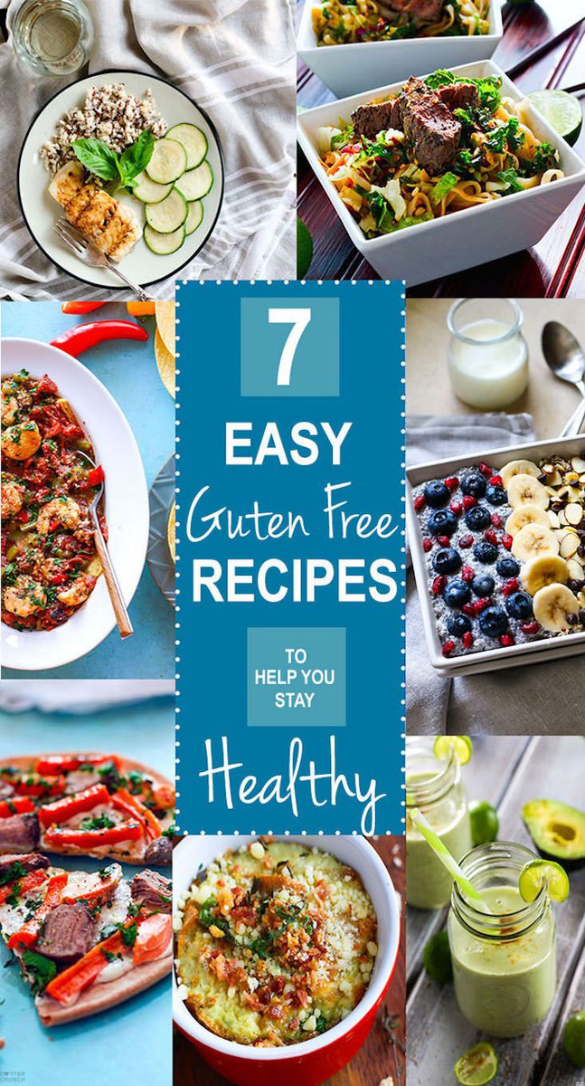 7 EASY Gluten Free Recipes We Rely To Stay Healthy https://t.co/yZBmhmZLzs https://t.co/IBO7pqcyNh