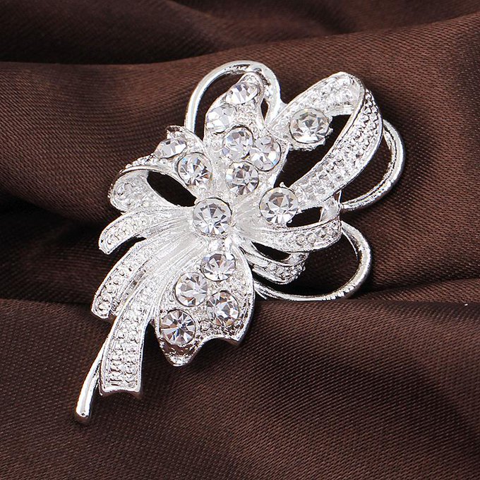 Silver Plated Wedding Bouquet BroocheSilver Plated Wedding Bouquet Brooche — My Monster Deal Silver Plated Wedding Bouquet BroocheSilver Plated Wedding Bouquet Brooche — My Monster Deal