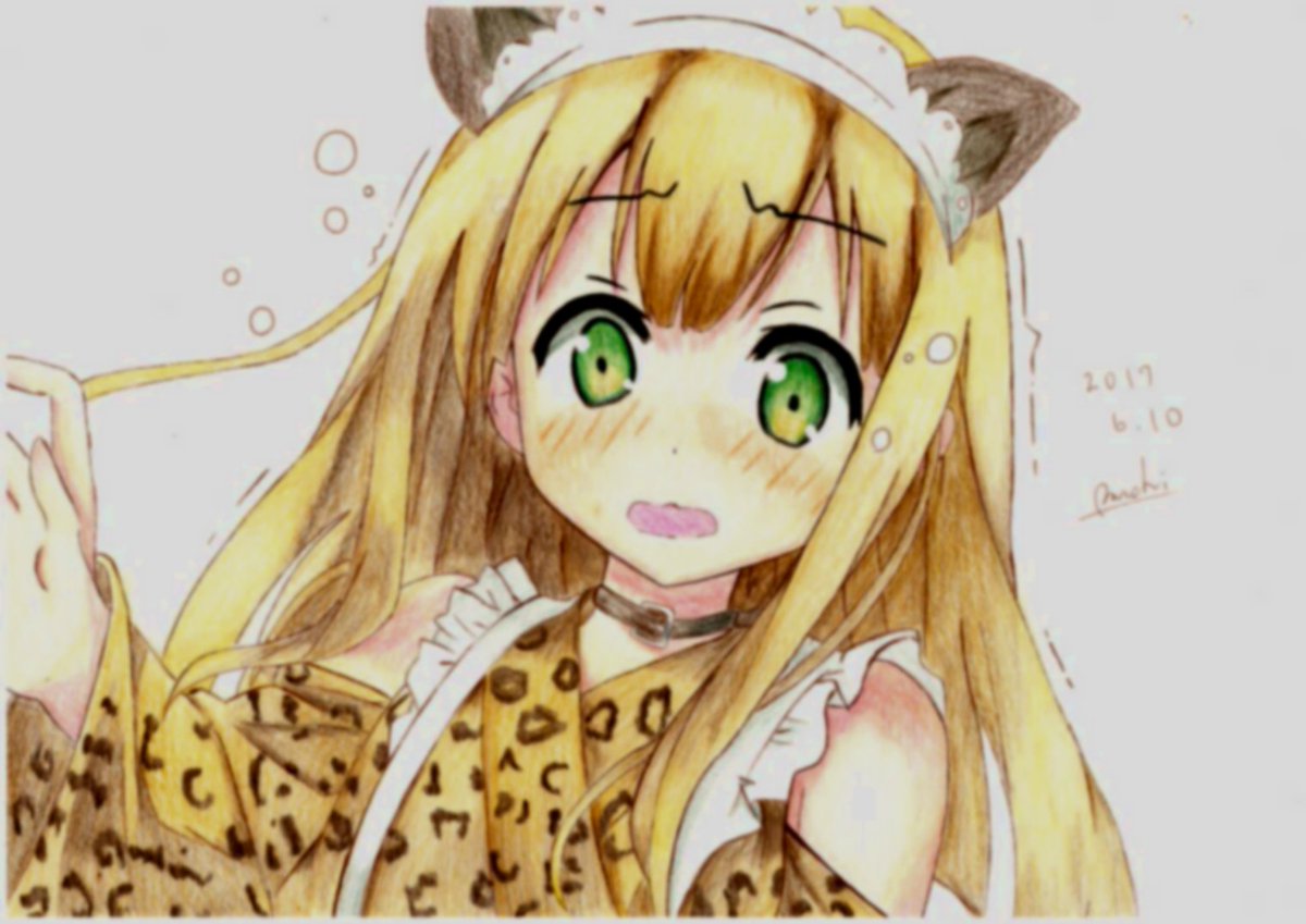 Kazuuさん( )と僕で変猫のコラボ絵を描きました!!1枚目の梓が僕(Panchi)で2枚目の月子がKazuuさんです Kazuuさん( )と僕で変猫のコラボ絵を描きました!!1枚目の梓が僕(Panchi)で2枚目の月子がKazuuさんです