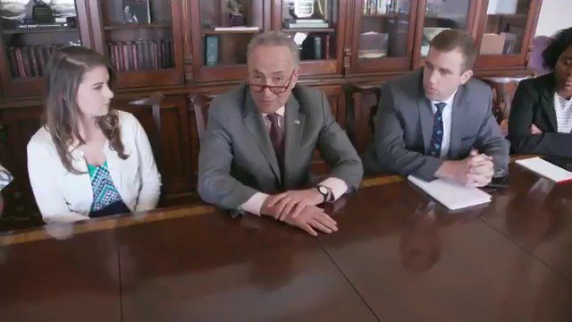 RT @SenSchumer: GREAT meeting today with the best staff in the history of the world!!! https://t.co/ocE1xhEAac