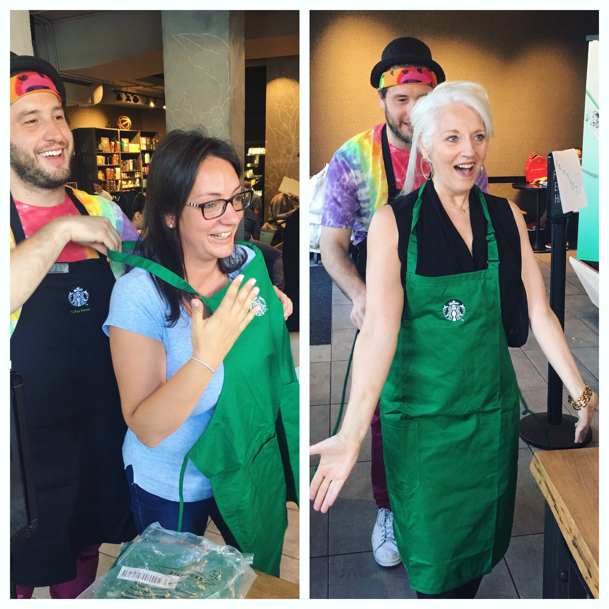 RT @BTWFoundation: Thanks @starbucksprtnrs for letting our team brew up some #CupsOfKindness today! https://t.co/ad9ZjpN8qP