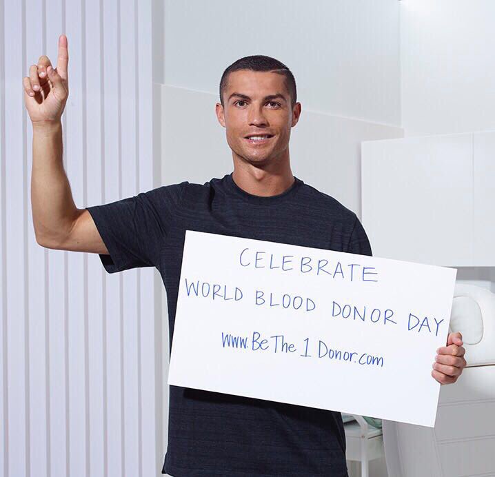 Excited…tomorrow is #WorldBloodDonorDay! Be 'also' the one☝️ ! #BETHE1Donor #WorldBloodDonorDay https://t.co/RNo22XBImH
