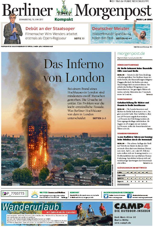 #LondonFire