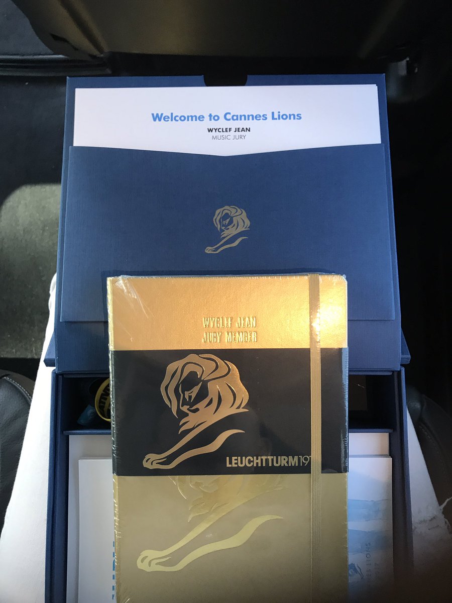 #CannesLions what a great welcome???????? #MusicJury #Cannes https://t.co/EykRxdnKAS