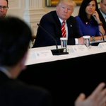Trump meets wireless, drone executives on new technologies Trump meets wireless, drone executives on new technologies
