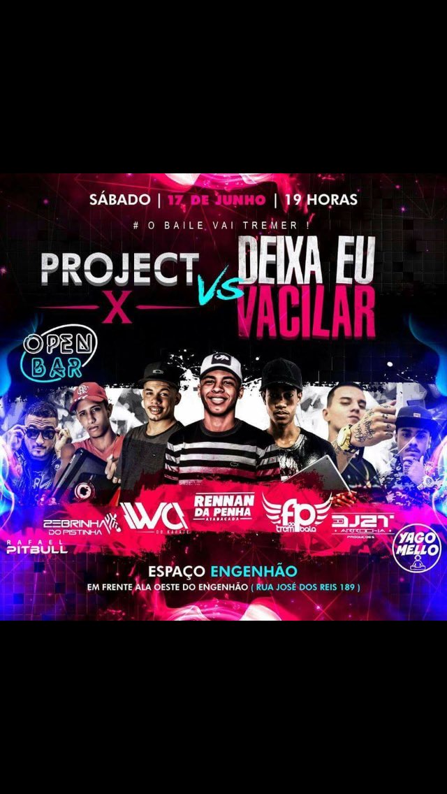 #ProjectXVsDeixaEuVacilar