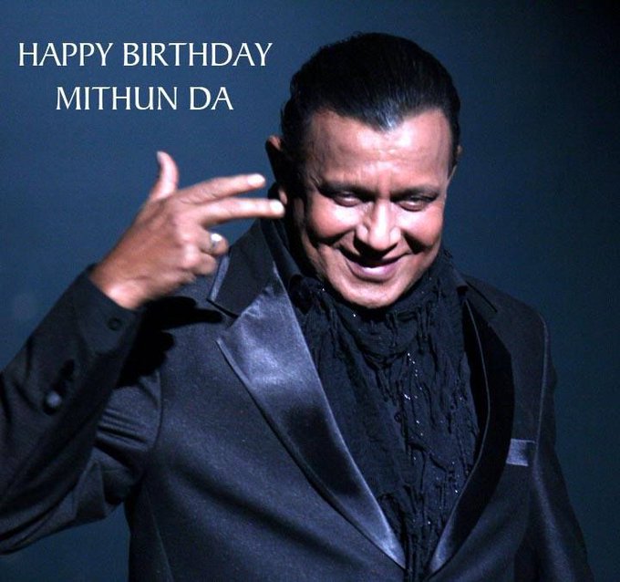 Mithun Chakraborty's Birthday Celebration | HappyBday.to