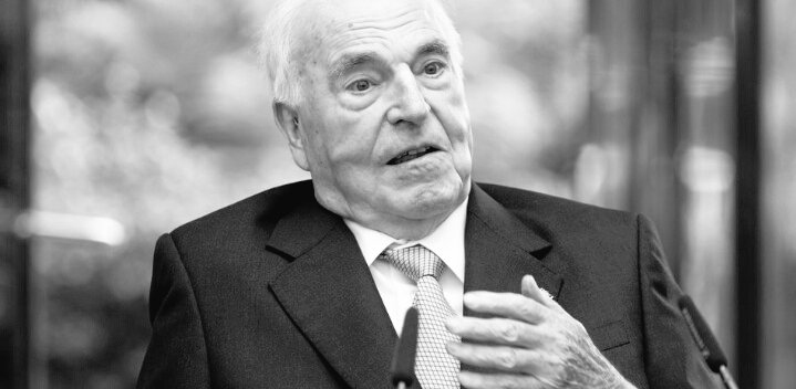 altkanzler helmut kohl