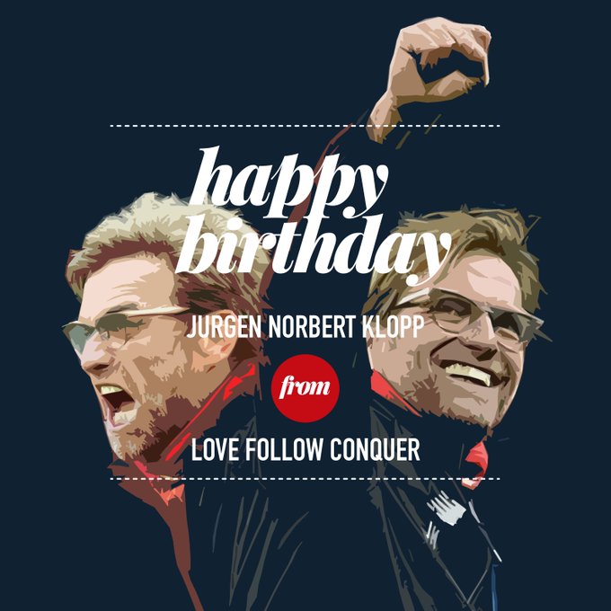 Jurgen Klopp’s Birthday Celebration | HappyBday.to