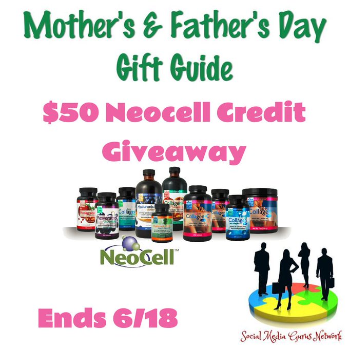 $50 Neocell Father's Day Giveaway $50 Neocell Father's Day Giveaway