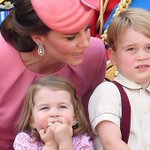 Prince George and Princess Charlotte stole the show at the Queen's birthday Prince George and Princess Charlotte stole the show at the Queen's birthday