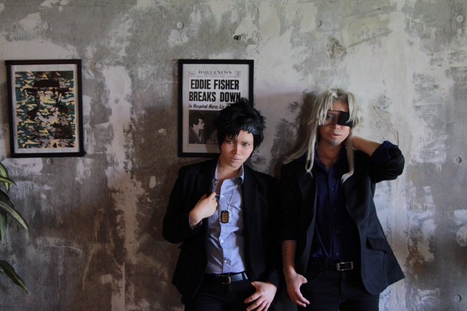 【コス/GANGSTA.】 この街の中立組織ウォリック*紅峰アキラニコラス*梛琉photo*まりあさん 【コス/GANGSTA.】 この街の中立組織ウォリック*紅峰アキラニコラス*梛琉photo*まりあさん