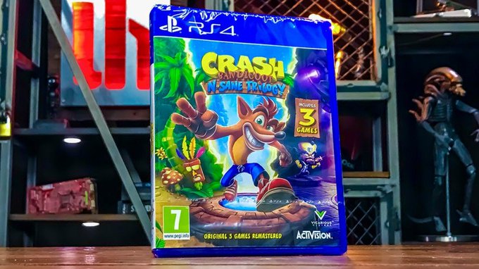 Διαγωνισμός Crash Bandicoot N.Sane Trilogy Διαγωνισμός Crash Bandicoot N.Sane Trilogy