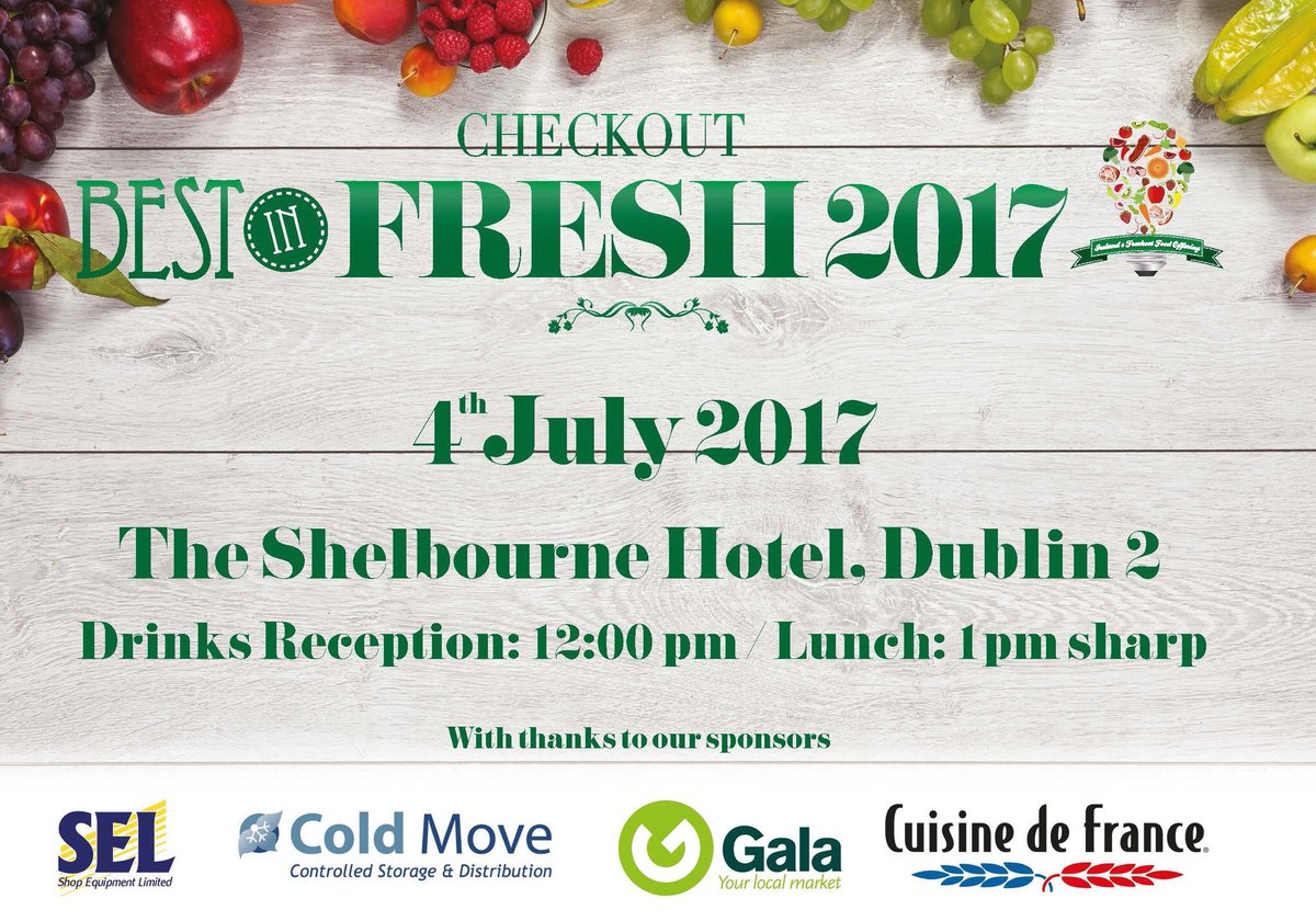 Delighted to Win Best in Fresh #BIF2017 'Winner Medium Supermarket" 2017 https://t.co/rzlclyJYF6