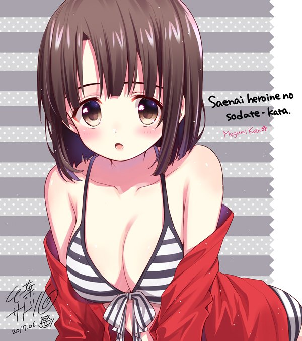 加藤ちゃん水着差分 #saekano #冴えカノ 加藤ちゃん水着差分 #saekano #冴えカノ