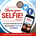 Share your selfie and WIN a day luxury boat hire! Join in our new competition using #boatselfie #prize #windermere https://t.co/4kw1sVBvwa