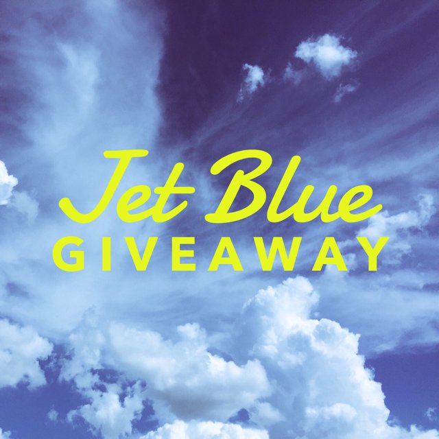 Jet Blue Giveaway Jet Blue Giveaway