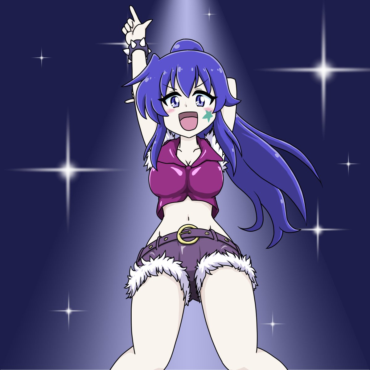 あらためて、本日のお絵描き。9期OPジャケ絵見て(何かが)盛り上がってきたのでジャケ絵服のユリさん。#てーきゅう あらためて、本日のお絵描き。9期OPジャケ絵見て(何かが)盛り上がってきたのでジャケ絵服のユリさん。#てーきゅう