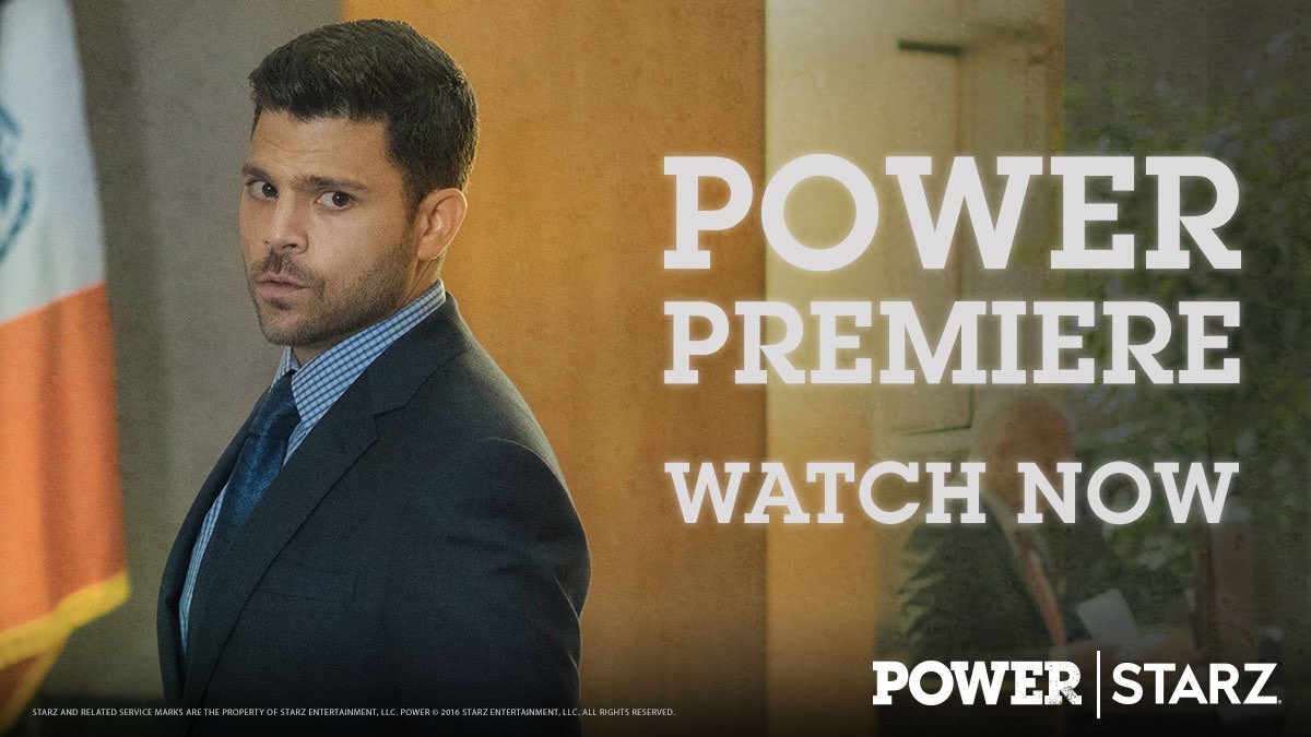 The #PowerPremiere is finally here everyone! Watch it right now on the @STARZ app here https://t.co/741iVYoiqh https://t.co/JDxr4NLTLL