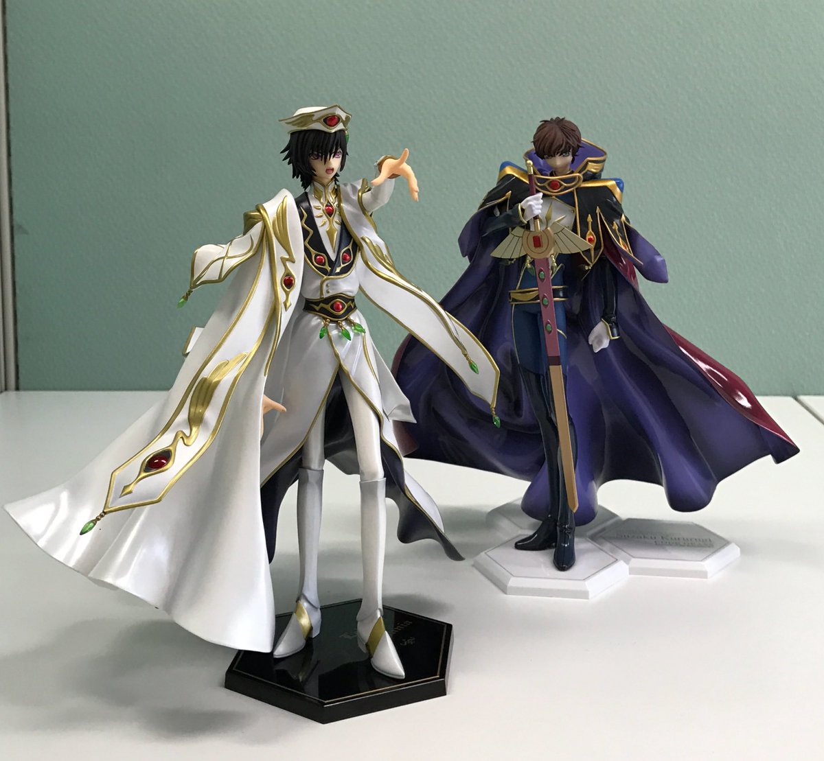 【#コードギアス】限定再販G.E.M.「ルルーシュ・ヴィ・ブリタニア」、アルファオメガシリーズ「枢木スザク ナイト オブ 【#コードギアス】限定再販G.E.M.「ルルーシュ・ヴィ・ブリタニア」、アルファオメガシリーズ「枢木スザク ナイト オブ