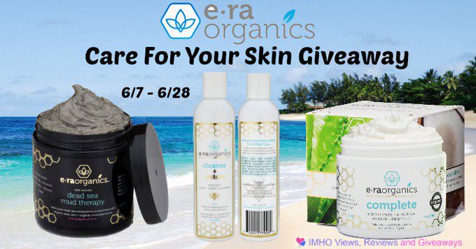 Era Organics Care For Your Skin Giveaway Era Organics Care For Your Skin Giveaway