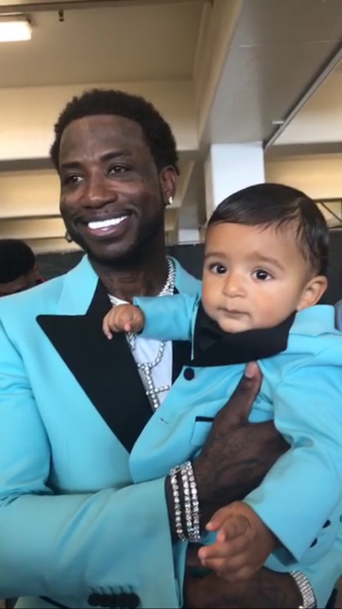 Gucci Mane and DJ Khaled's Son Wore Same BET Awards Outfit