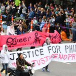 At Pride celebrations, protesters chant 'No Justice, No Pride' At Pride celebrations, protesters chant 'No Justice, No Pride'