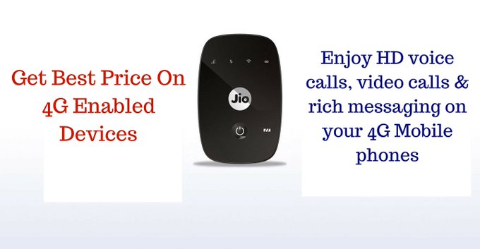 #Jio Get Best Price On #4G Enabled Devices https://t.co/oieFzAoWcq #RelianceJio https://t.co/3obDkOO49Z