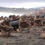 Hundreds flock to watch epic military assault drill Hundreds flock to watch epic military assault drill