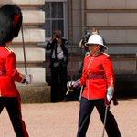 Female captain makes military history as she takes command of Changing the Guard ceremony Female captain makes military history as she takes command of Changing the Guard ceremony