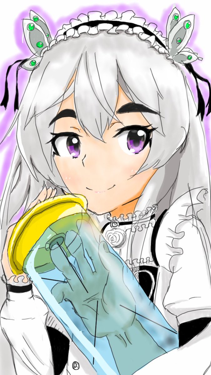 棺姫のチャイカ見終わった記念に描いてみた 棺姫のチャイカ見終わった記念に描いてみた