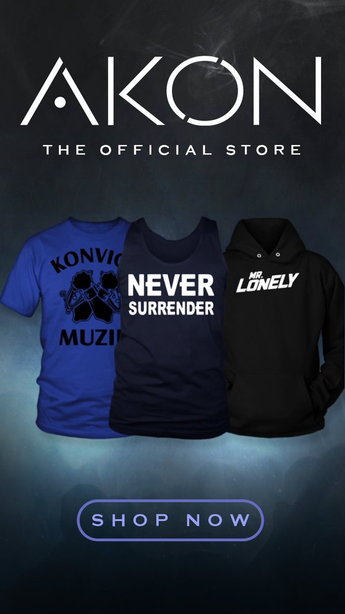 My official Store is now open for business. Visit https://t.co/Xc4SlIbnD7 #akon https://t.co/DHhexKWUzs