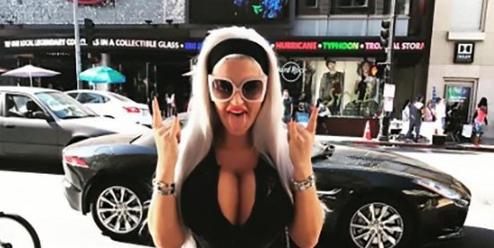Meet the German reality TV star who has undergone extreme plastic surgery to give herself 70K boobs and a bizarre ‘wasp-like’ waist