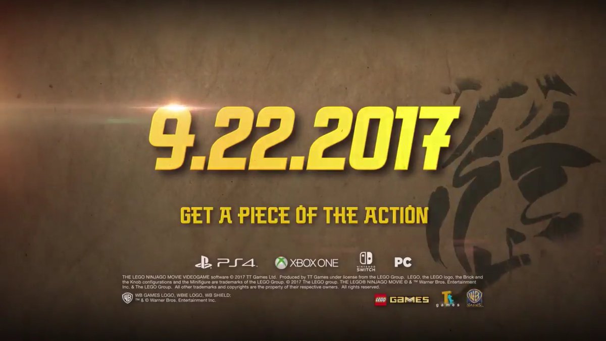 日本での発売日はまだ未定(というか日本で出るかもまだ不明)ですがニンジャゴー映画のゲームが出るまでにいちはさんがswit 日本での発売日はまだ未定(というか日本で出るかもまだ不明)ですがニンジャゴー映画のゲームが出るまでにいちはさんがswit