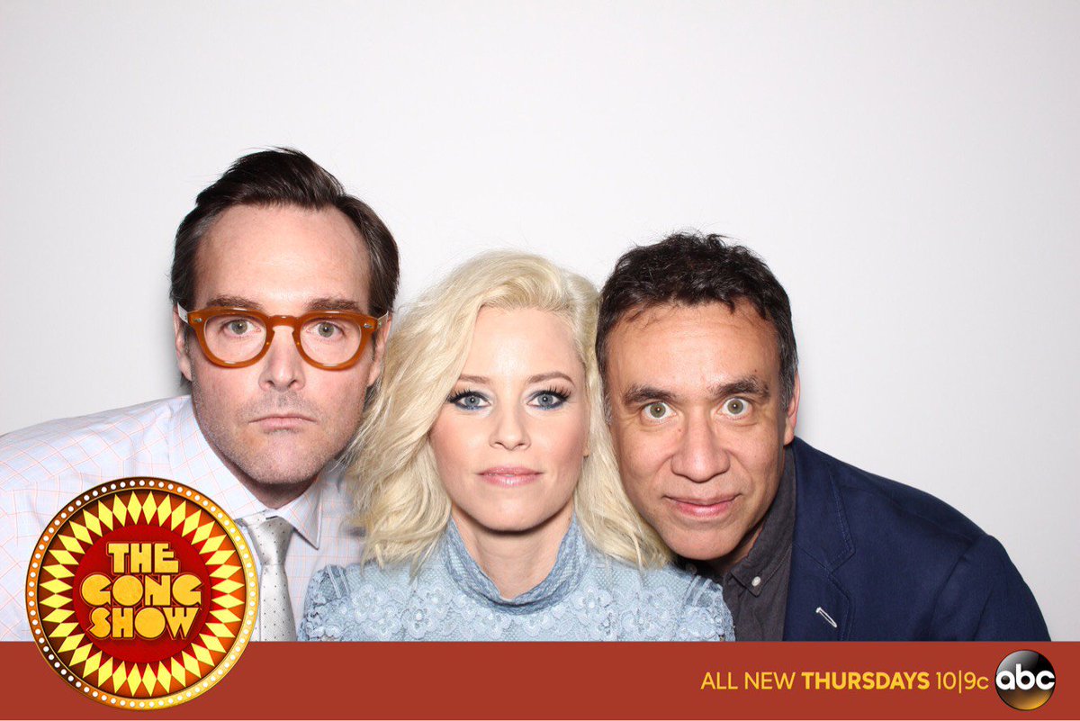 We got this judge thing down. Catch me and these fab guys on #TheGongShow tonight! @orvilleiv #FredArmisen https://t.co/jXXL6qJaLJ