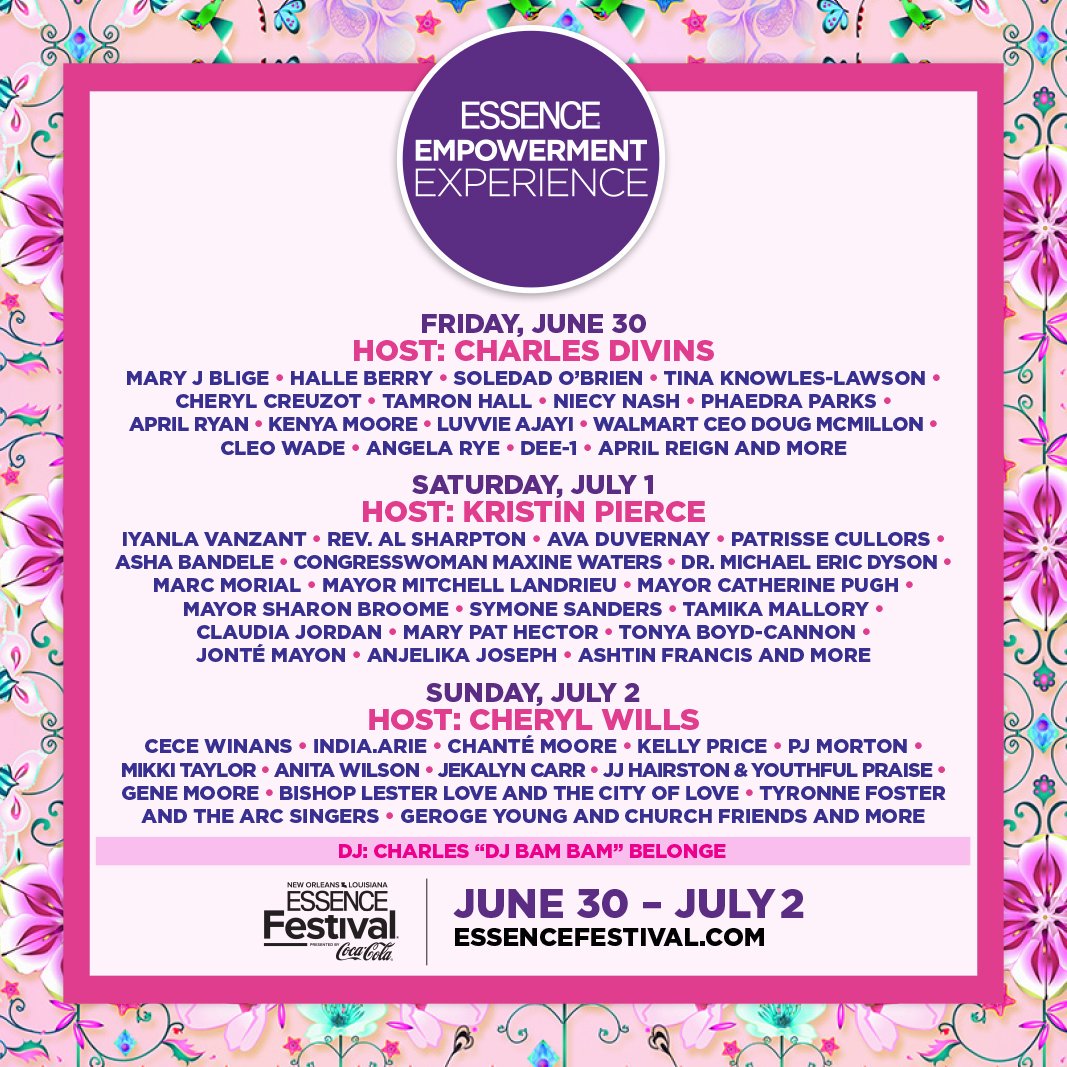 Join me on the #EmpowermentEXP Stage at @essencefest today at 11:30AM C/T! https://t.co/YRkd3xCtXG