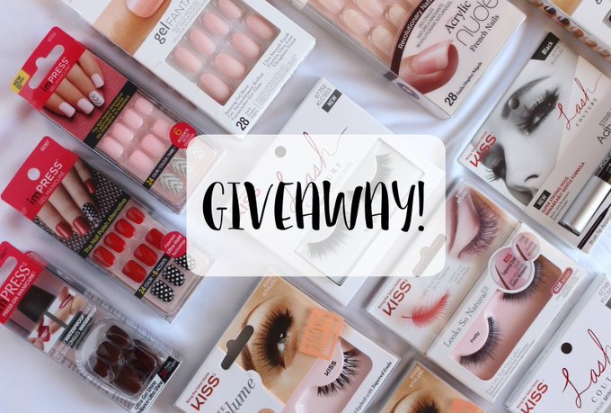 GIVEAWAY: HUGE Beauty Bundle ft. KISS Products GIVEAWAY: HUGE Beauty Bundle ft. KISS Products