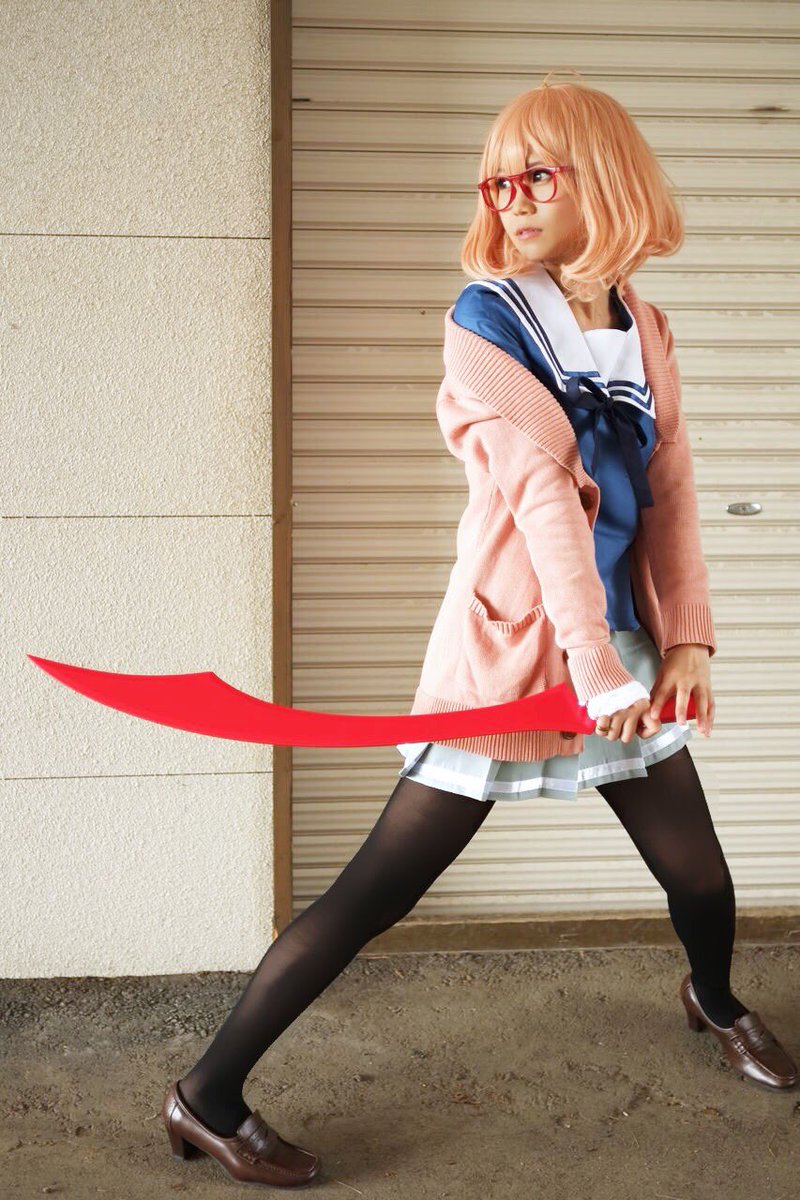 【境界の彼方/栗山未来】先輩は私が…私が守ります!!!p:少覚ハジメさん( ) #TMAF #tmaf2017 【境界の彼方/栗山未来】先輩は私が…私が守ります!!!p:少覚ハジメさん( ) #TMAF #tmaf2017