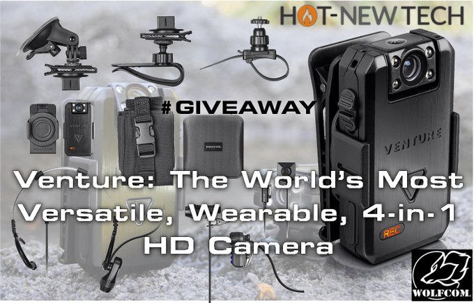 Check out Venture: The World’s Most Versatile, Wearable, 4-in-1 HD Camera! Check out Venture: The World’s Most Versatile, Wearable, 4-in-1 HD Camera!