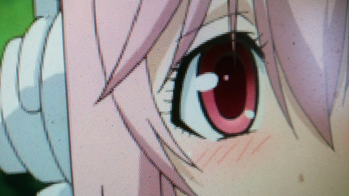 アニメ版そにアニの目はこんな感じかしら。 アニメ版そにアニの目はこんな感じかしら。