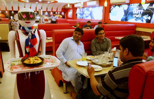 'Robot waitress' draws customers to Pakistani pizza joint - | WBTV Charlotte