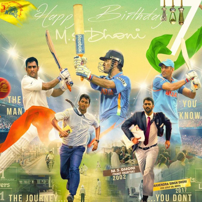 Mahendra Singh Dhoni’s Birthday Celebration | HappyBday.to