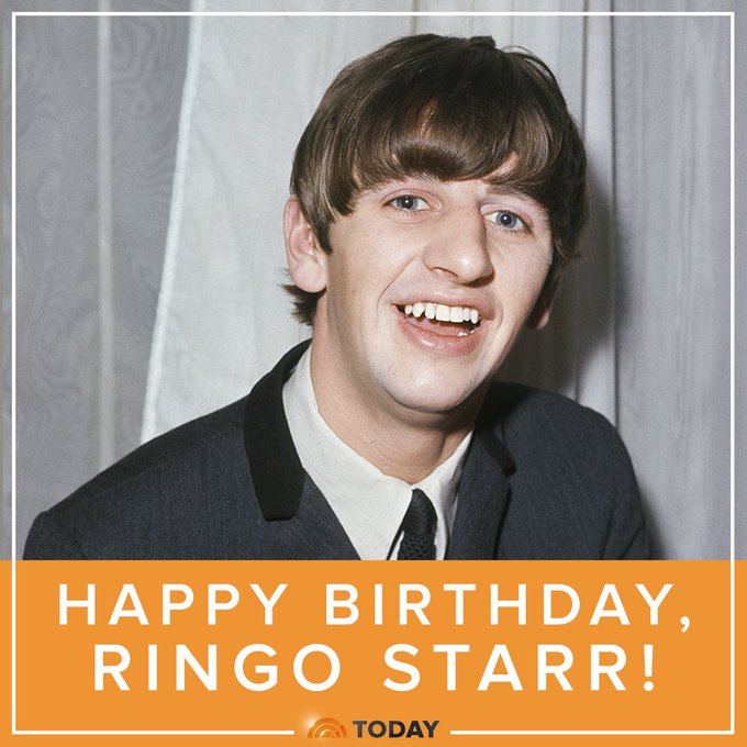 Ringo Starr's Birthday Celebration HappyBday.to