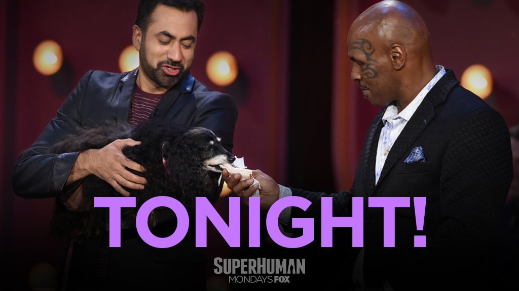 RT @SuperhumanFOX: Your Monday night just got super! Don't miss a new episode of #SuperHuman TONIGHT at 9/8c. https://t.co/JsQJCyOqpy