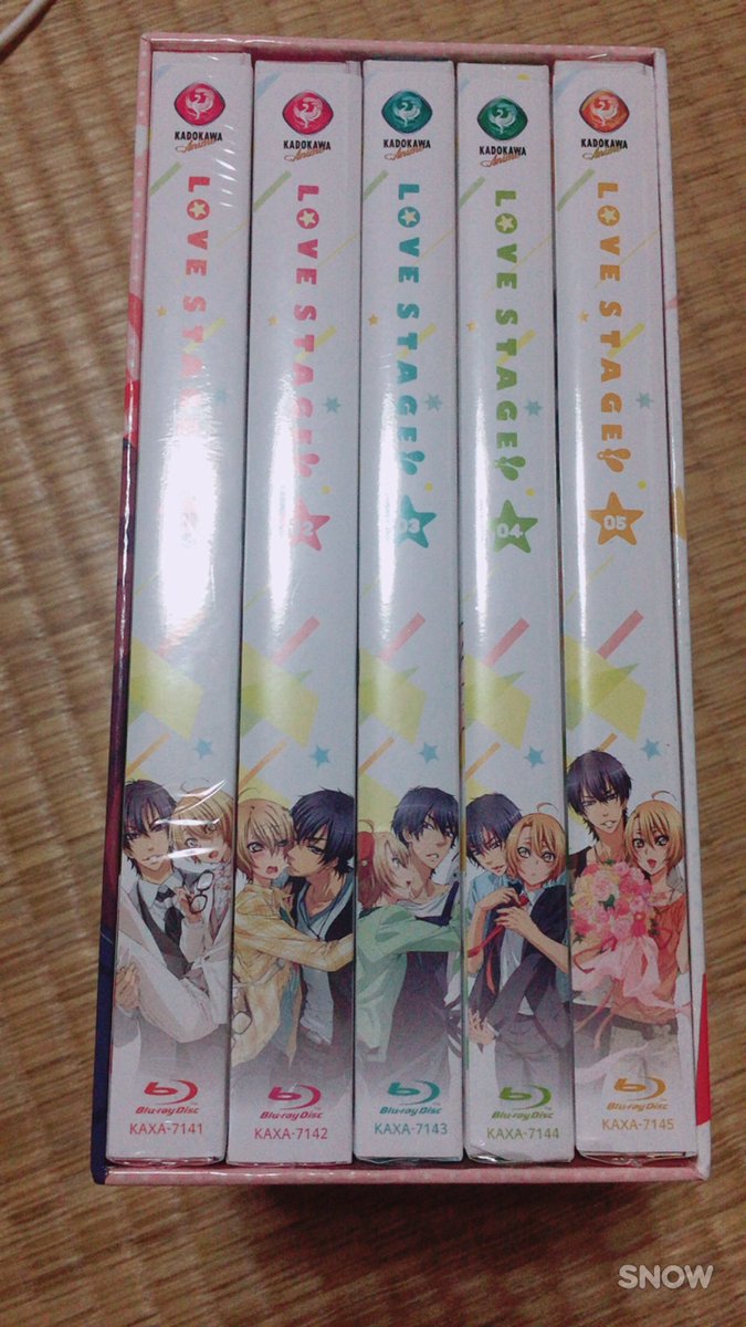 姉にLOVE STAGE!!のBOX買って貰った😂社会人強し。めっちゃ嬉しい😂💕 姉にLOVE STAGE!!のBOX買って貰った😂社会人強し。めっちゃ嬉しい😂💕