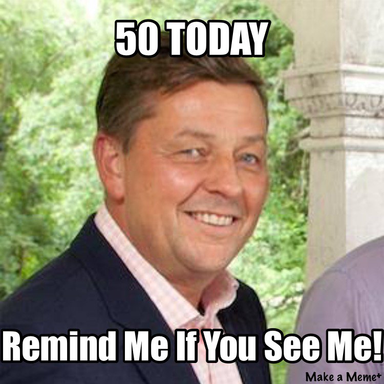 Our Amazing Boss Andrew is the big 50 today...make sure you wish him a Happy Birthday 🎉😂🥂🎂🎂🎂🎂🎂😂😂 https://t.co/AusB5mZXU2