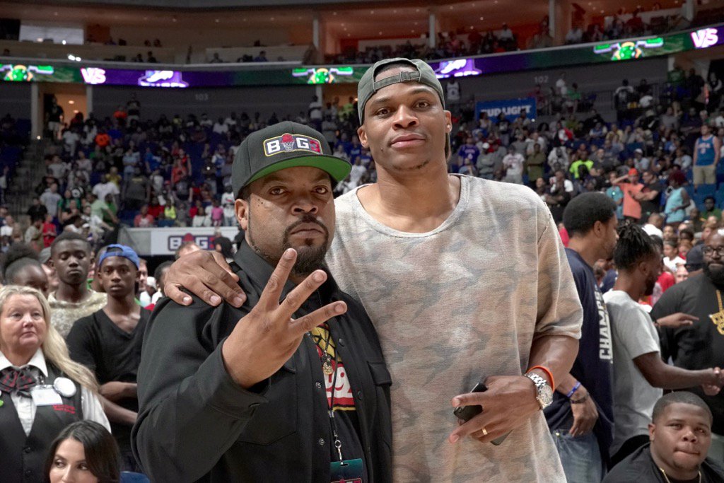 Me, @thebig3 & the MVP. Today was a ... (you know the rest) https://t.co/WMc2bSD4Y1