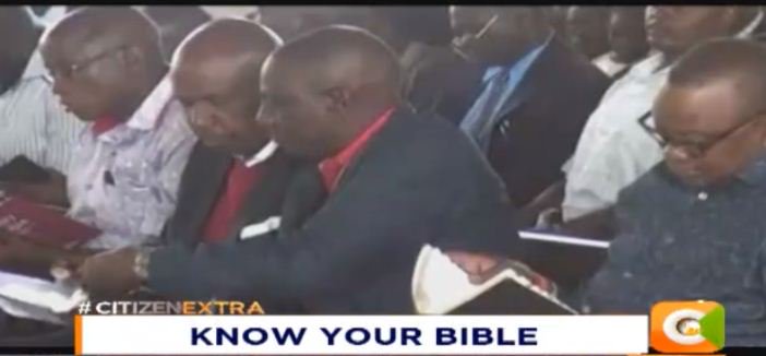 Image result for ruto with the bible