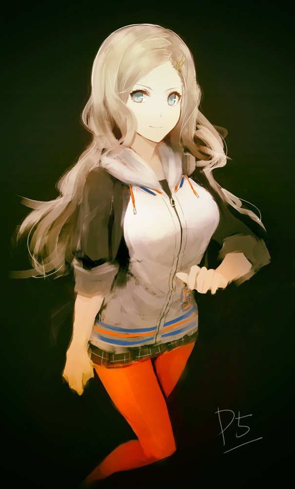 髪下ろしてる杏ちゃんゲームで見たかった…#ペルソナ5 #高巻杏 髪下ろしてる杏ちゃんゲームで見たかった…#ペルソナ5 #高巻杏