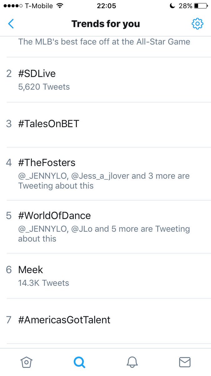 RT @WannaBeLikeJLo: @JLo we are already trending WW! Let's get it to #1!!! #WorldOfDance https://t.co/76pRmSs0Hk